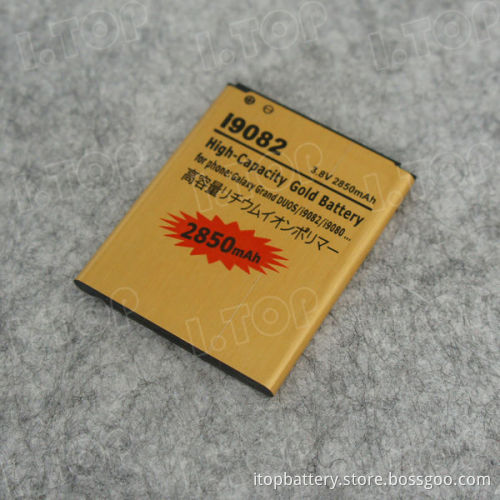 For Samsung Grand Duos i9082 mobile battery,3.7V 2850mAh,18 months warranty